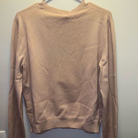 ALEXANDER MCQUEEN Women’s Wool Sweater Jumper Pink size Large - Picture 3 of 3